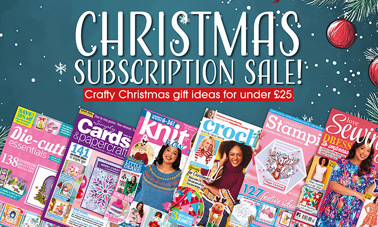 Christmas Subscription Craft Magazine sale