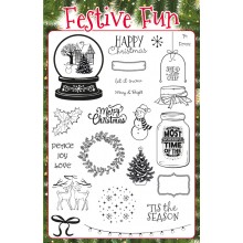 Creative Stamping issue 34 on sale now with FREE Festive Fun stamp set 